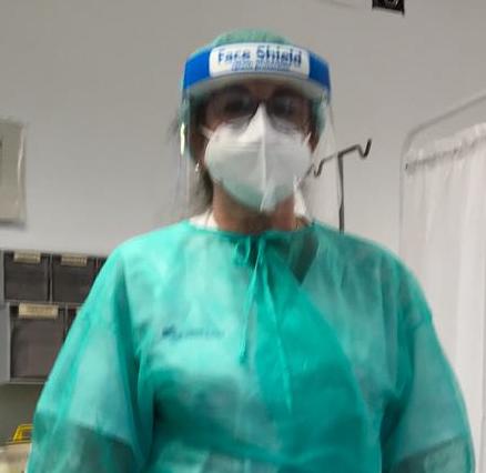 Carmen Modrego, enfermera pediátrica en Centro de Salud Casablanca: «Trabajo como tres veces más que el año pasado»